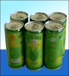 Natural Aloe Vera Juice In Can